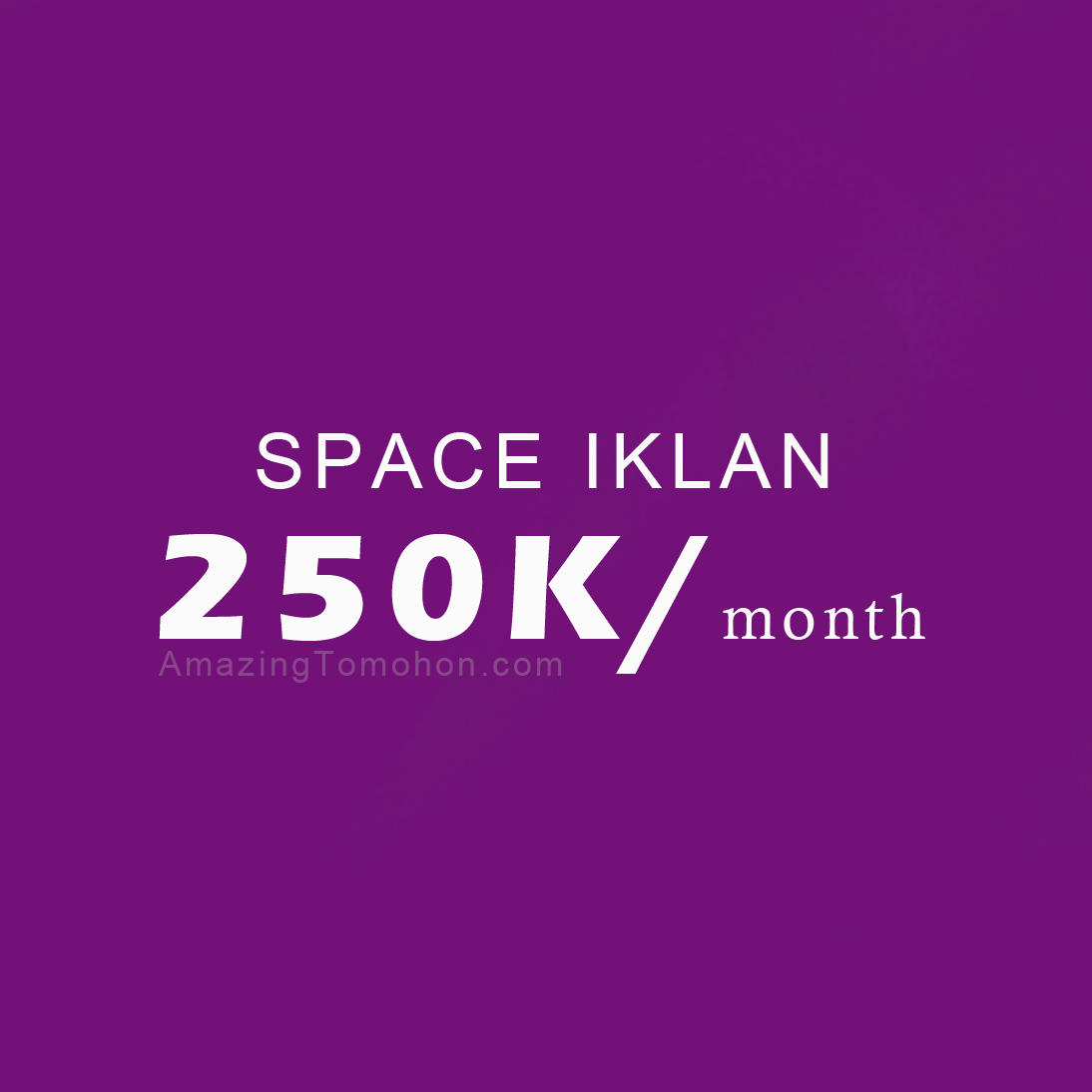 Space Iklan | +628114337877